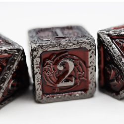Bardic Song Mezzo RPG Metal Dice Set
