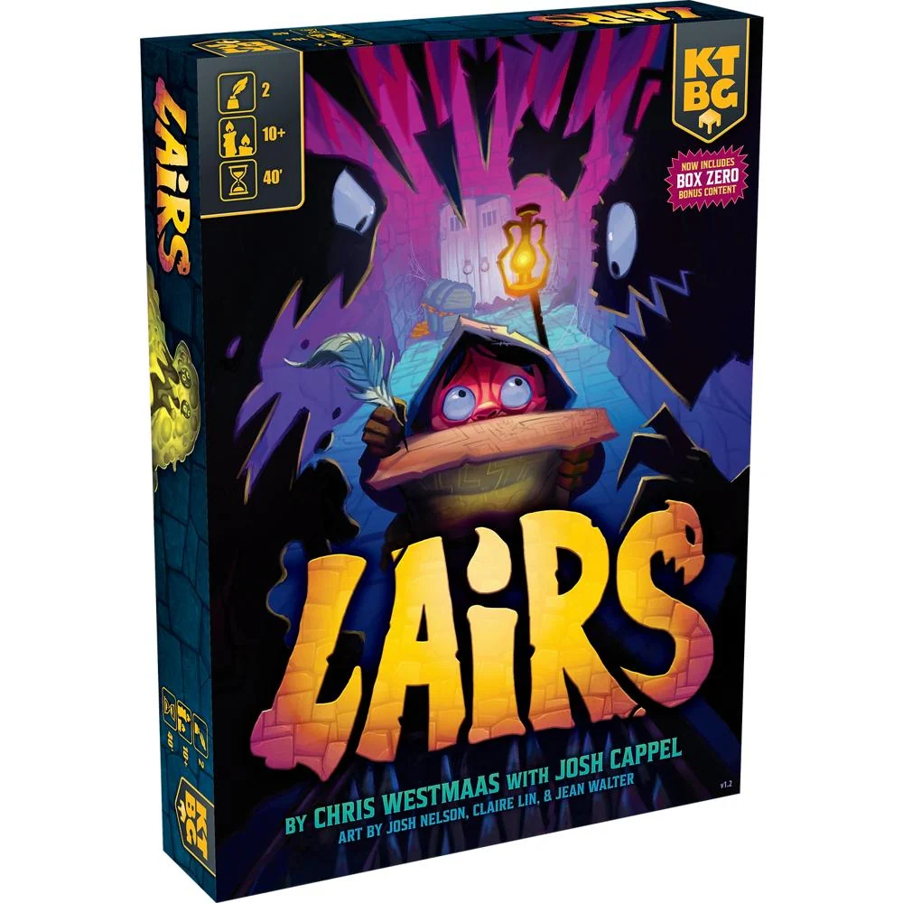 Lairs Base Game plus Box Zero